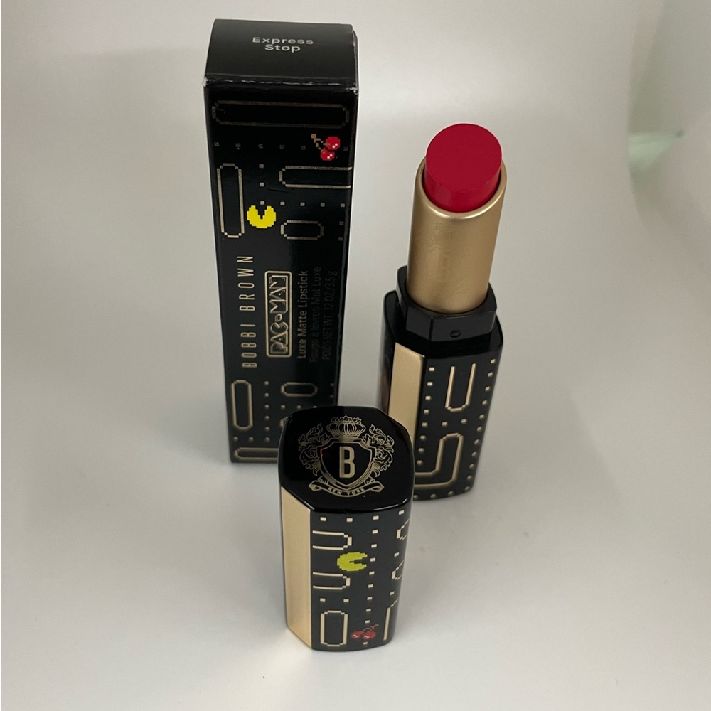 Limited Edition Bobbi Brown X PAC-MAN Lipstick Shade Express Stop